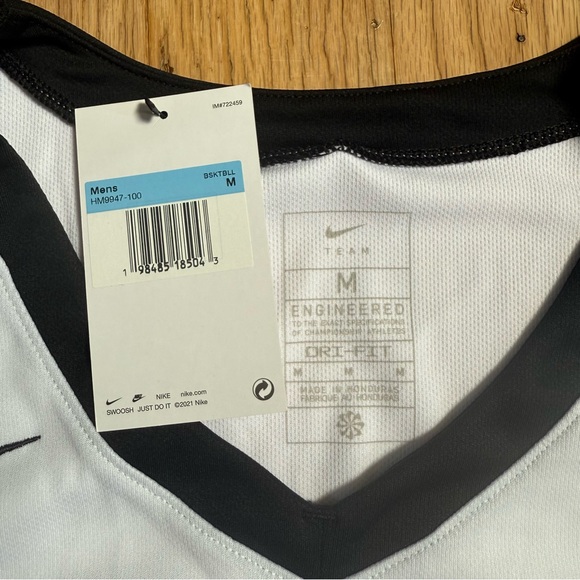 NIKE MENS STOCK ELITE GAME JERSEY - Picture 4 of 7